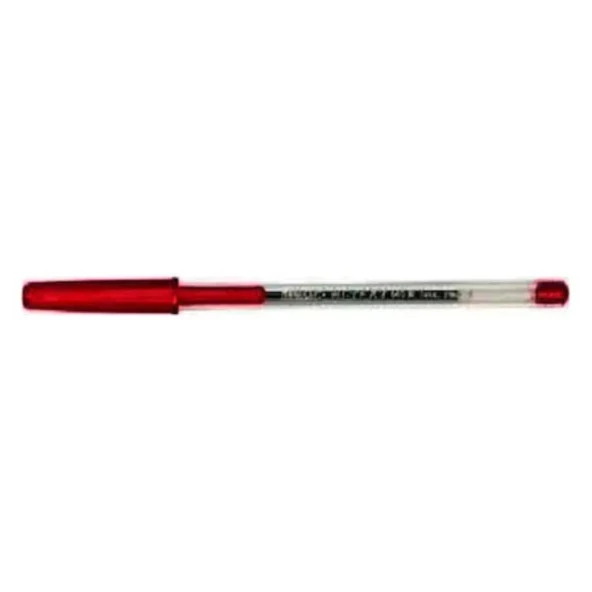 Claro Hi-Tec Tükenmez Kalem 1.0 Mm Kırmızı 3 adet