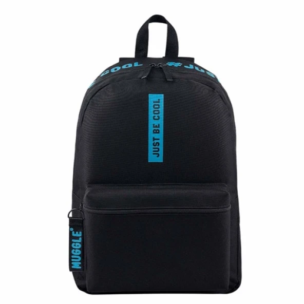 Muggle Sırt Çantası Siyah Just Be Cool Pt-0488 Okul çantası