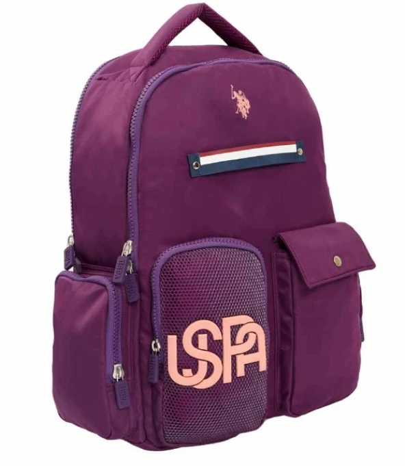 U.S.Polo Sırt Çantası Mor Plçan23197
