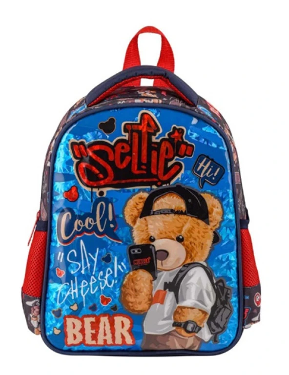 Muggle Anaokulu Çantası Cool Bear Mu-3523