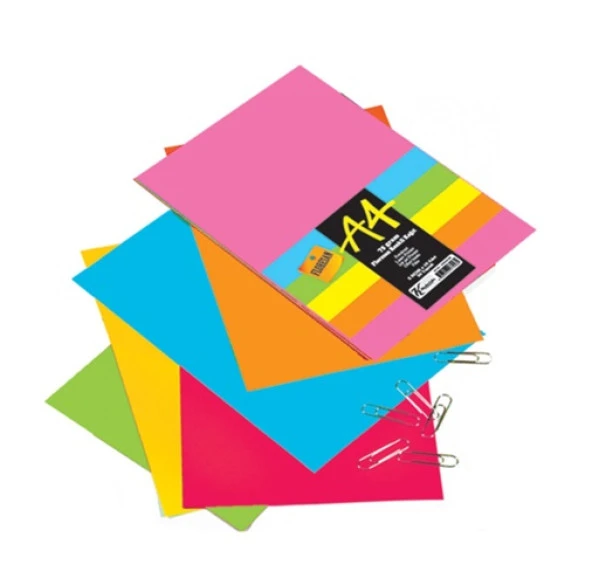 Keskin Color Karışık Renkli Fotokopi Kağıdı 100 lü Renkli Kağıt