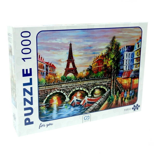 Ca Games Puzzle 1000 Parça Paris