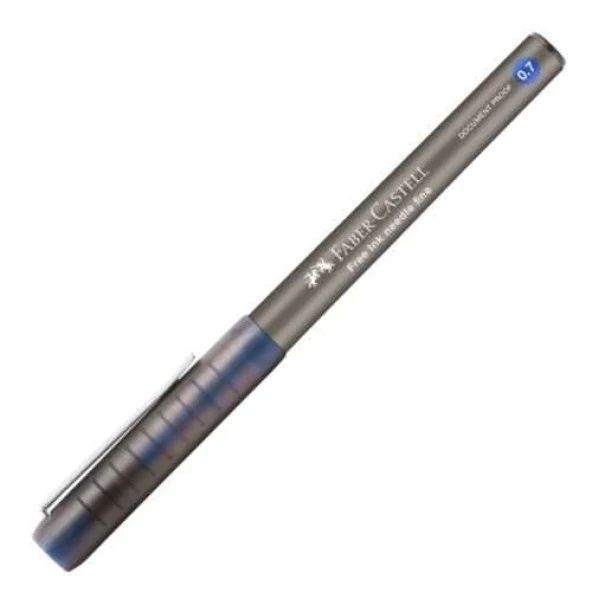 Faber Castell Free İnk Needle Roller Kalem 0.7 Mavi