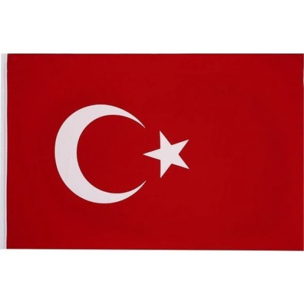 Kırmızı Beyaz Bayrak 60X90 Türk Bayrağı