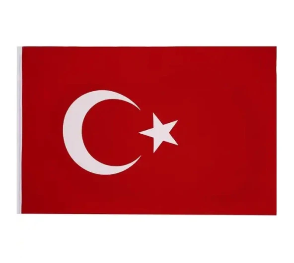 Kırmızı Beyaz Bayrak 70X105 Türk Bayrağı
