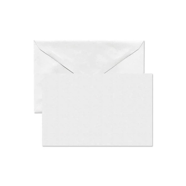 Zarf Küçük - Mektup Zarfı - 10 Adet