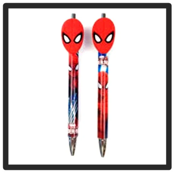 Spiderman Maskotlu versatil Kalem 0.7