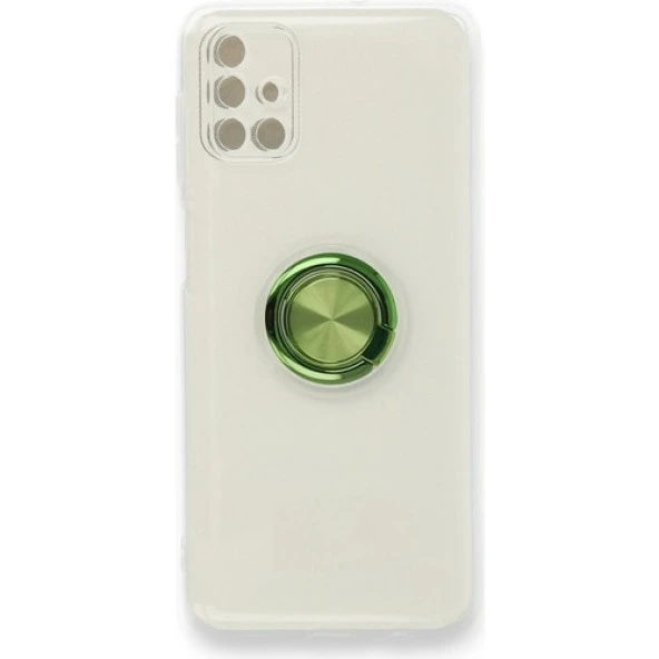Samsung Galaxy A11 Kılıf Gros Yüzüklü Şeffaf Silikon ürün görseli 1