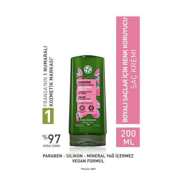 YVES ROCHER Boyalı Saçlar Için (couleur) Renk Koruyucu Saç Kremi