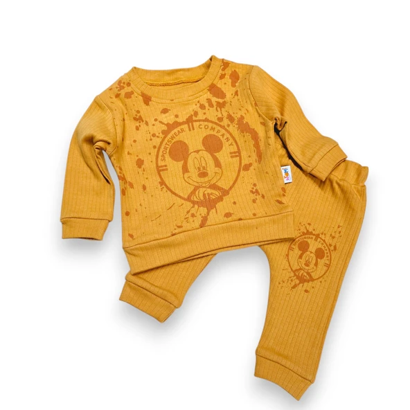 Mickey Erkek Bebek Takım - 7
