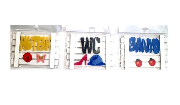 Tohana Çıtalı Pano Wc - Mutfak - Banyo - 1 tanesi ürün görseli 1