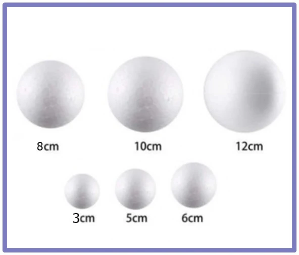 Misyon Köpük Top No:12 cm 6Lı ürün görseli 1