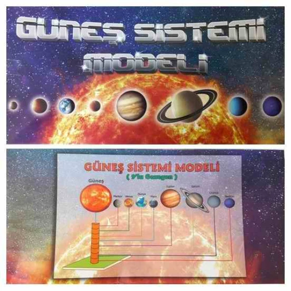 Mrc Güneş Sistemi 9Lu Gezegen Modeli