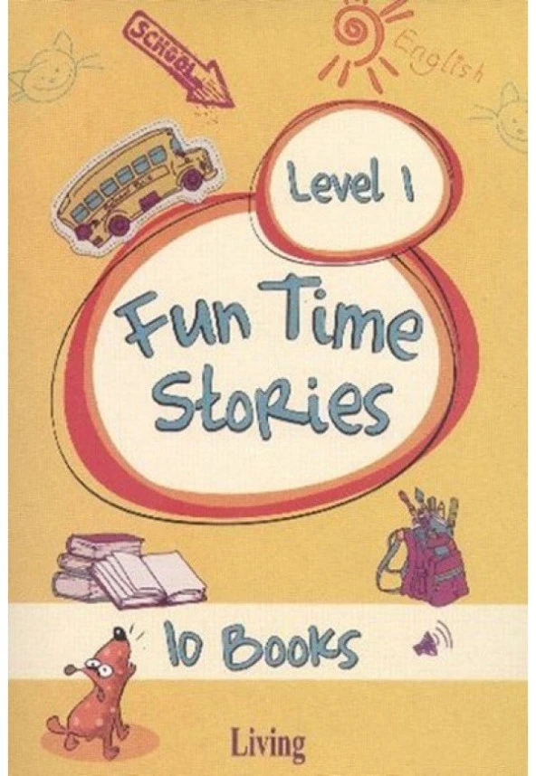 Living - Fun Time İngilizce Hikaye Seti 10Lu Level 1