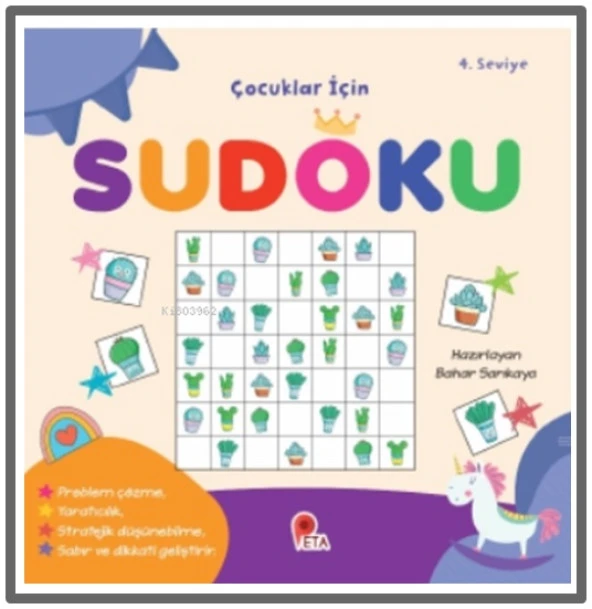 Peta - Çocuklar İçin Sudoku 4.Seviye