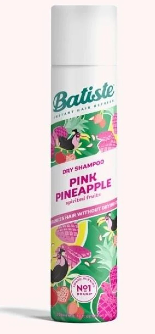 Batiste Kuru Şampuan Pink Pineapple Tüm Saç Tipleri İçin 200ml