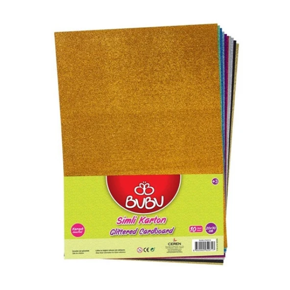 Bubu Simli Karton A4 10Lu
