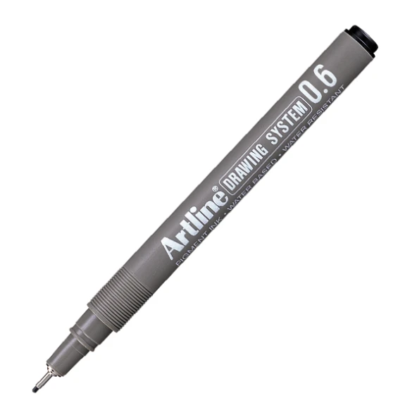 Artline Çizim Kalemi 0,6 Siyah