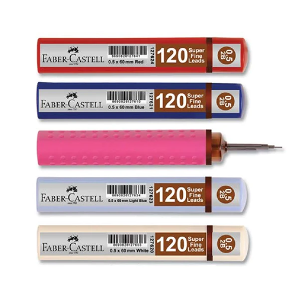 Faber Castell Min 0,5 Uç Tüpte 120Li Mavi Kalem Ucu