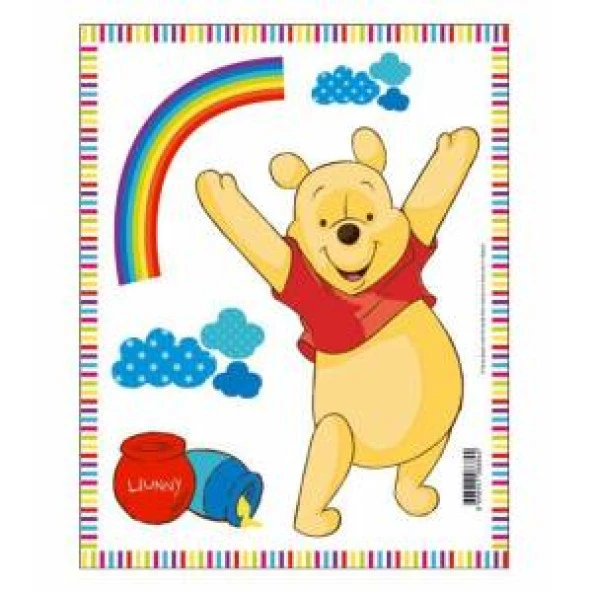 Winnie Pooh Defter Kabı - 3 adet