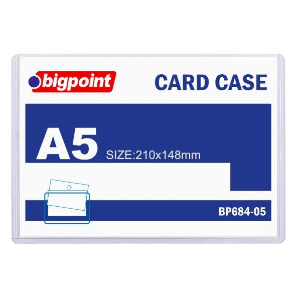 Bigpoint A5 Afiş Muhafaza Kabı 1 adet