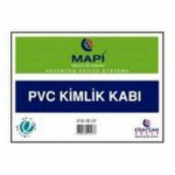 Mapi Kimlik Ehliyet Kabı Pvc 3 adet