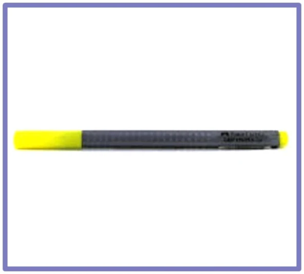 Faber Castell Renkli Grip Finepen K. Sarı