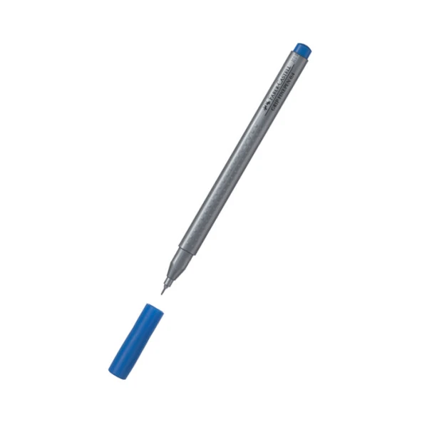 Faber Castell Renkli Grip Finepen Mavi 2 adet ürün görseli 1