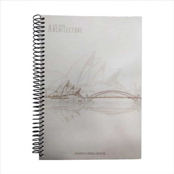 Dilman Kraft Defter A4 Spiralli Dik 120 Yaprak Çizgili