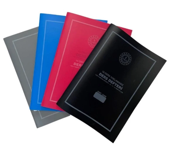 Gülpaş Ders Defteri 10 Ders Yoklamasız Plastik ürün görseli 1