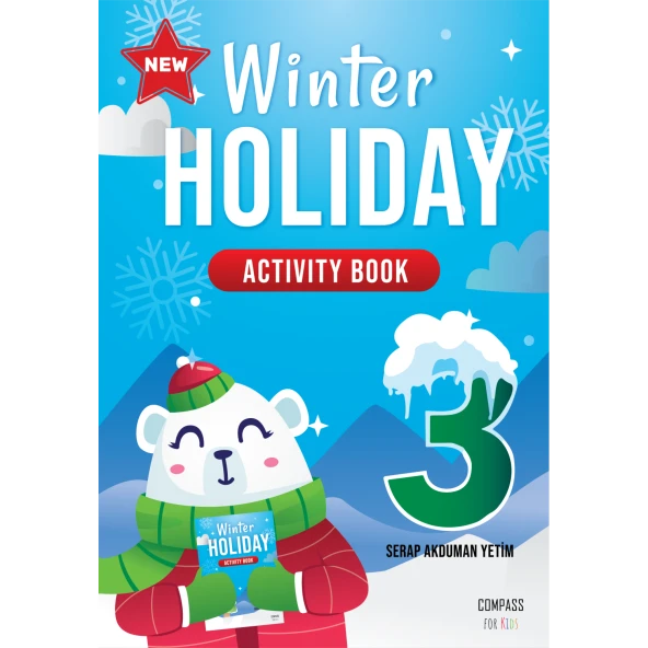 3.sınıf Winter Holiday İngilizce Kış Tatil Kitabı