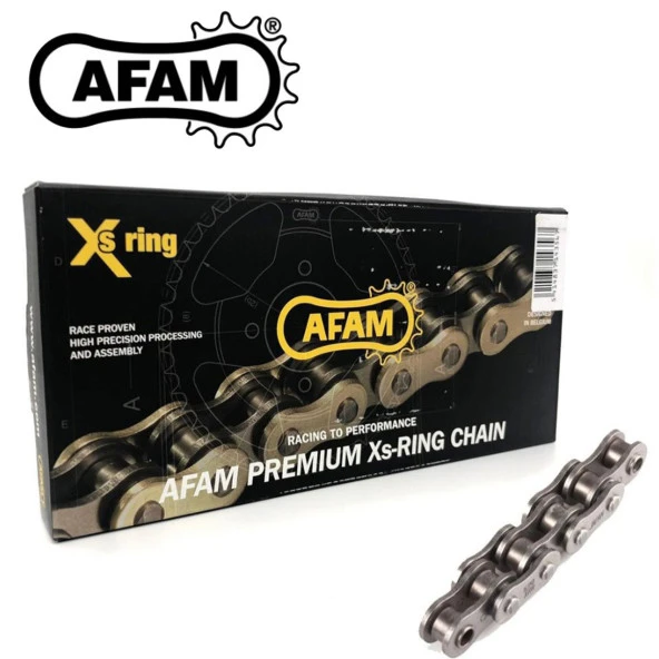 AFAM A520-118XMR3 2000-2006 KTM 640 Duke II Uyumlu Zincir XMR3 Xring Çelik Renk - Resim 2