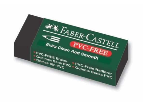 Faber Castell Siyah Silgi 7089/20 - 2 adet