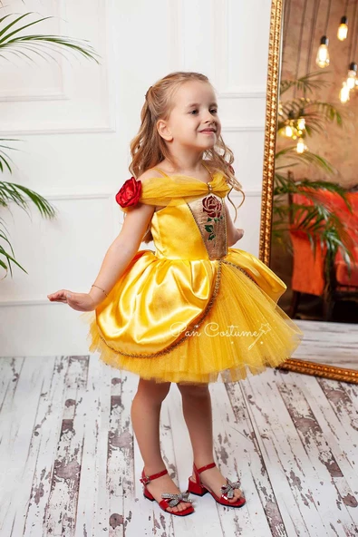 Prenses Bella Mini Model Elbise - 2