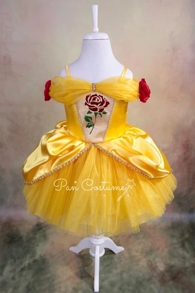 Prenses Bella Mini Model Elbise - 6