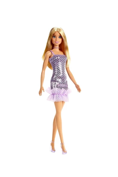 Barbie Pırıltılı Barbie Bebekler T7580-HJR93