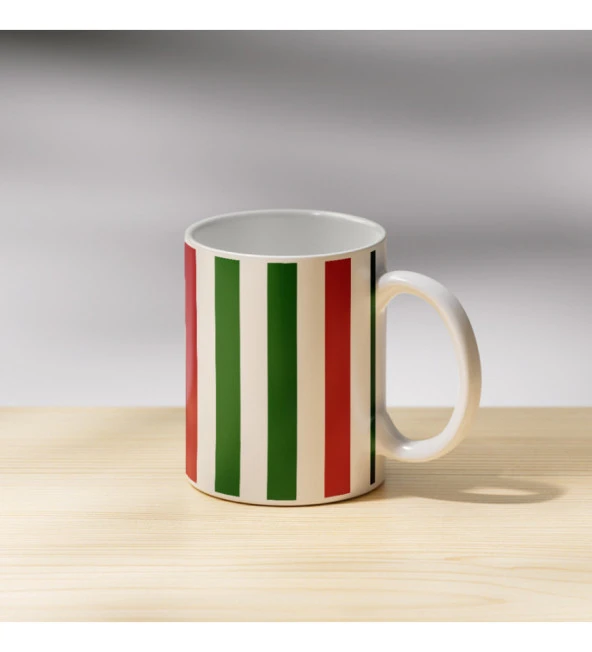 Yılbaşı Temalı Kupa Bardak HK3766 - Resim 3