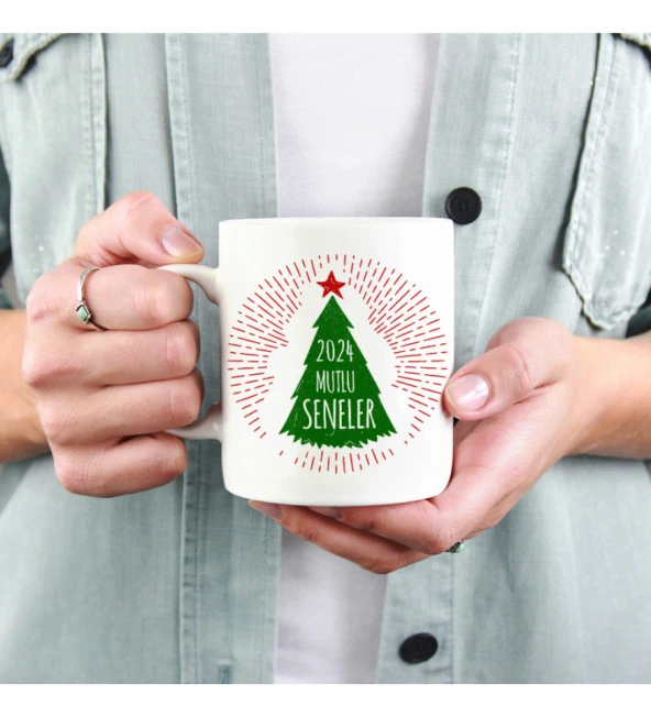 Kişiye Özel 2024 Mutlu Seneler İsme Özel Baskılı Kupa Bardak HK3758 - Resim 4