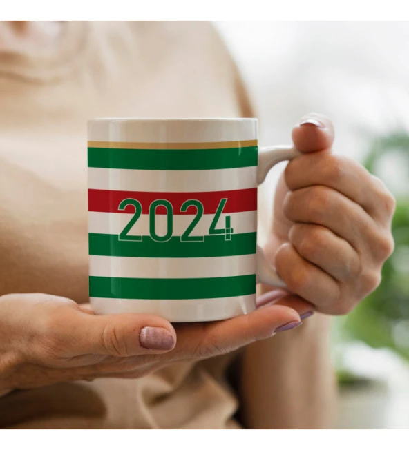 2024 Yılbaşı Temalı Kupa Bardak HK3764 - Resim 4