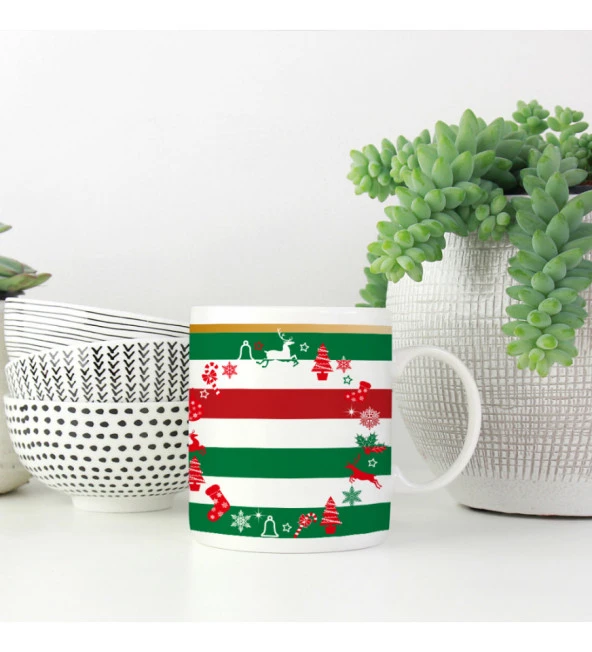 2024 Yılbaşı Temalı Kupa Bardak HK3764 - Resim 5