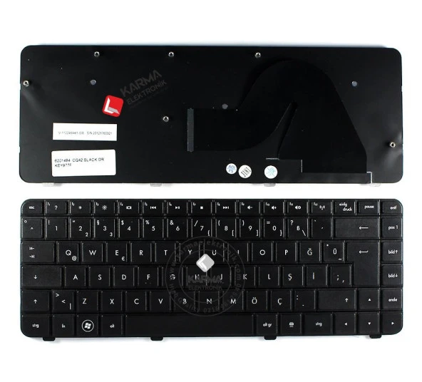 Hp Compaq Presario AEAX1L00210 AEAX1L00410 Notebook Klavye (Siyah TR)