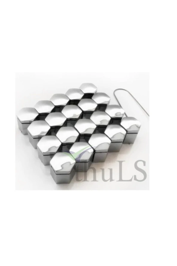 Bijon Kılıfı Krom Bijon Kapağı Kılıfı Krom Boyama 19mm