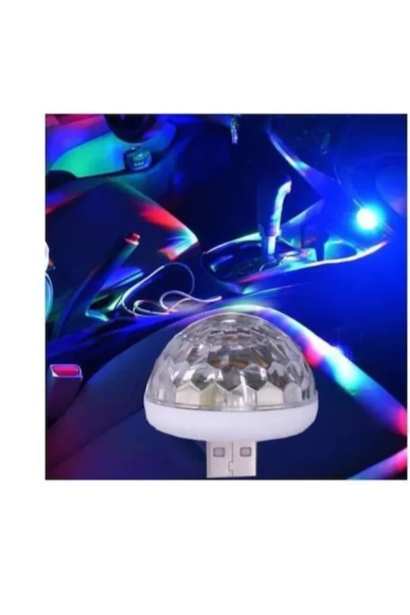 Mini Disko Topu Sese Duyarlı - 3