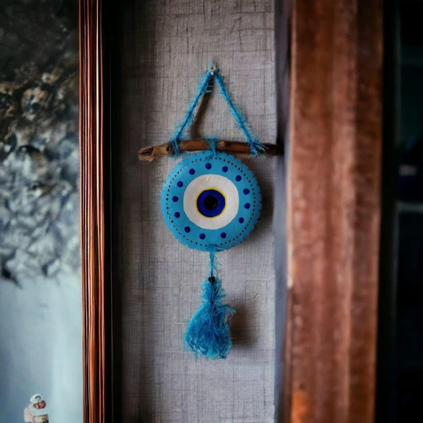 Dekoratif Nazar Boncuklu Duvar Süsü - 2