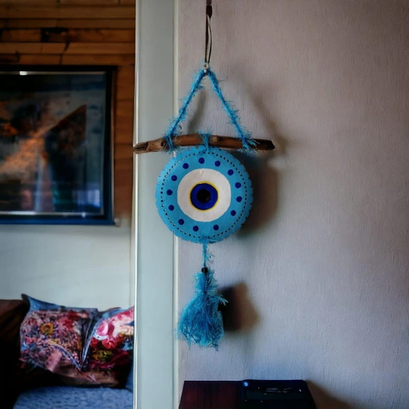 Dekoratif Nazar Boncuklu Duvar Süsü - 3