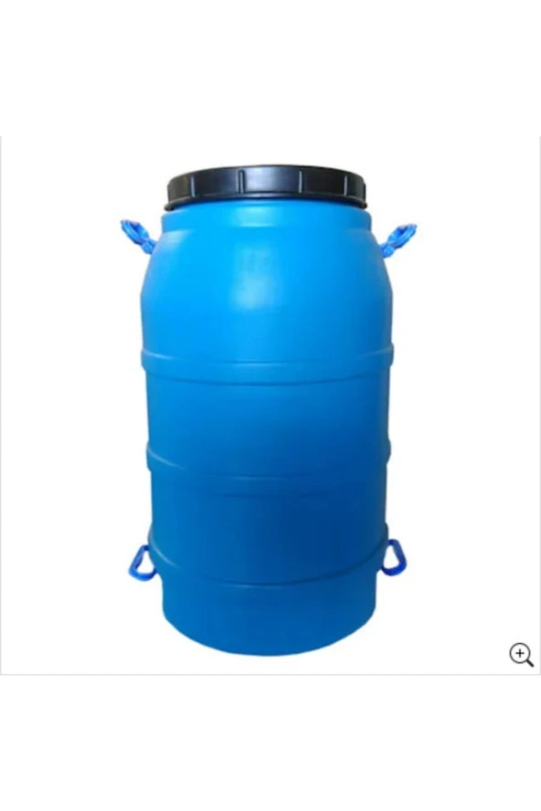 65 Litre Içi Beyaz Plastik Yağ Varili Zeytinyağı Turşu Sirke Ve Gıda Bidonu Yuvarlak Fıçı