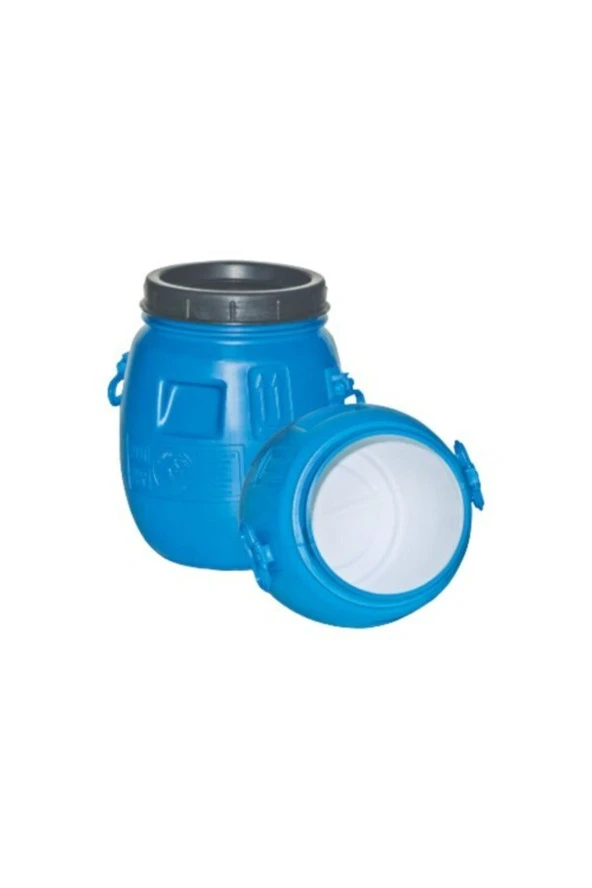 20 Litre İçi Beyaz Zeytin Yağ Turşu Şarap Pekmez Varili Bidonu Yuvarlak ürün görseli