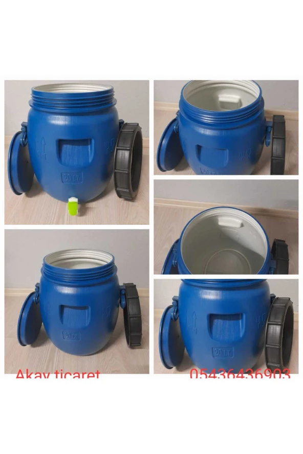 AKAY VARİL 20 LT MUSLUKLU ürün görseli