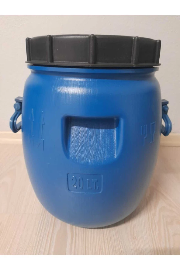 AKAY VARİL 20 LT İÇİ BEYAZ - Resim 2