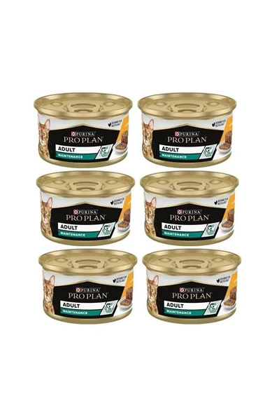 Pro Plan Tavuklu Yetişkin Kedi Konservesi 85 Gr X 6 Adet